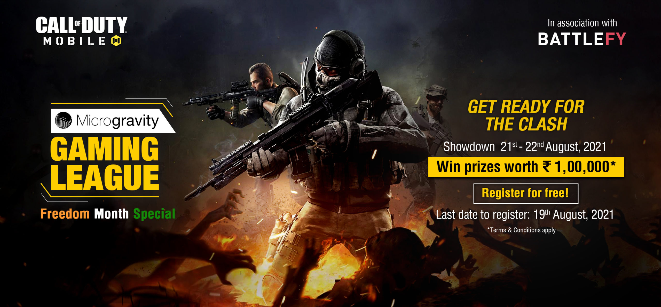 Microgravity announces MGL Call of Duty Mobile tournament Recent