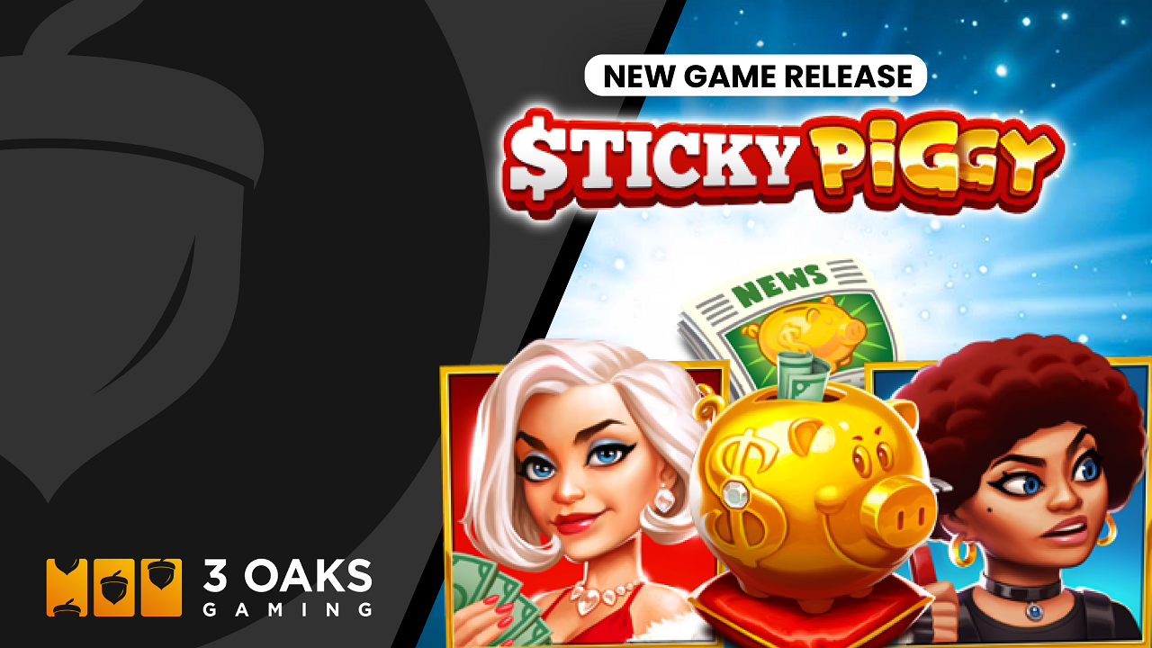 Break the bank in 3 Oaks Gaming’s latest release Sticky Piggy