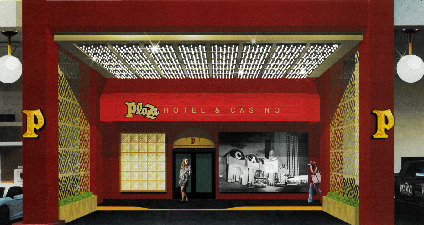 plaza-hotel-&-casino-to-debut-glittering-new-south-tower-guest-entrance,-tuesday,-sept-26-at-7:30-pm.