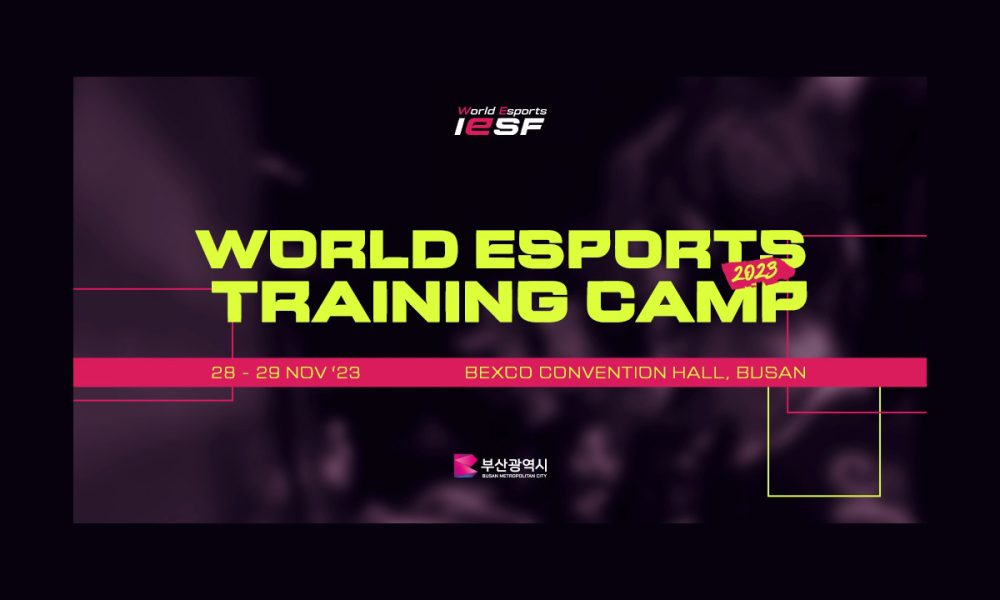 iesf-set-to-launch-world-esports-training-camp-at-world-esports-summit-in-busan,-korea