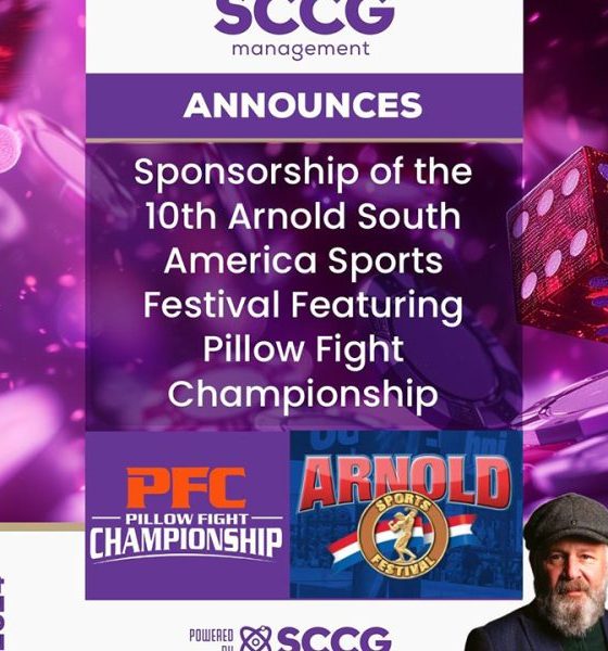 sccg-announces-sponsorship-of-the-10th-arnold-south-america-sports-festival-featuring-pillow-fight-championship