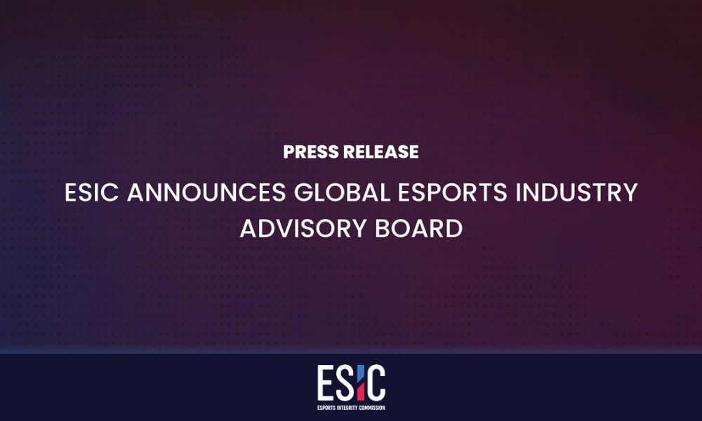 esic-announces-establishment-of-global-esports-industry-advisory-board