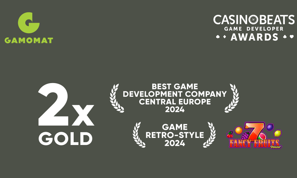 gamomat-celebrates-double-gold-at-the-casinobeats-game-developer-awards-2024