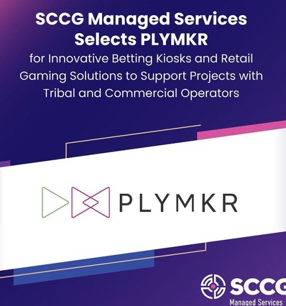 sccg-managed-services-selects-plymkr-for-innovative-betting-kiosks-and-retail-gaming-solutions-to-support-projects-with-tribal-and-commercial-operators