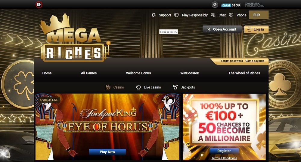 videoslots-launches-megariches.com-in-the-uk