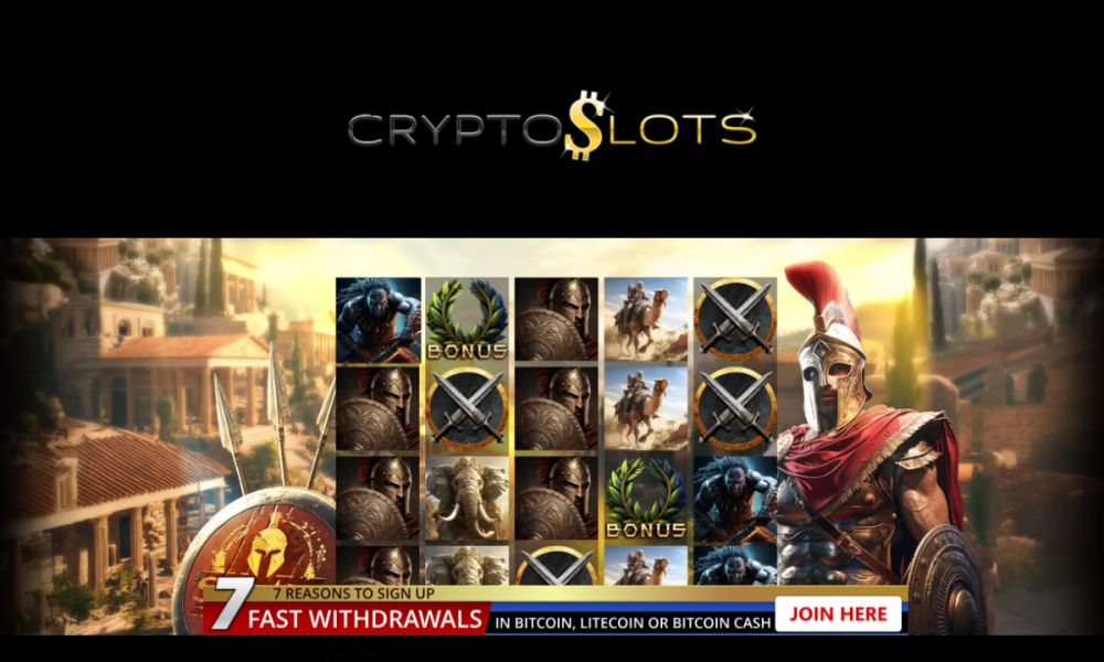 cryptoslots-unveils-exciting-new-spartan-conquest-slot-featuring-colossal-symbols