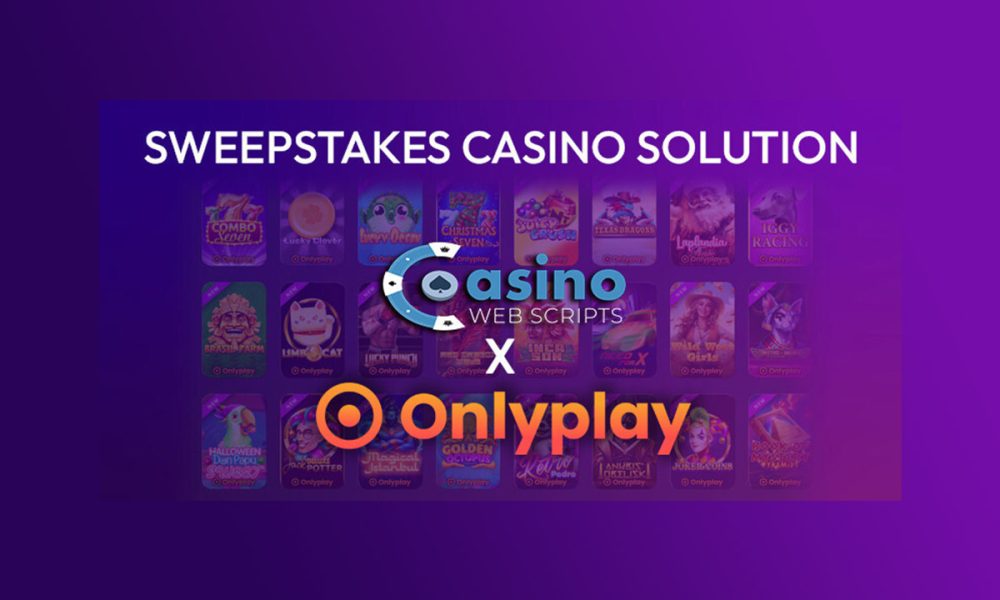casinowebscripts-and-onlyplay-partner-to-expand-sweepstakes-gaming-offerings