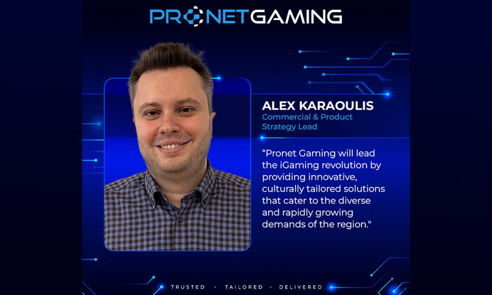 pronet-gaming-appoints-alex-karaoulis-as-its-new-commercial-&-product-strategy-lead