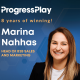 marina-nahhas-celebrates-8-years-of-growth-with-progressplay