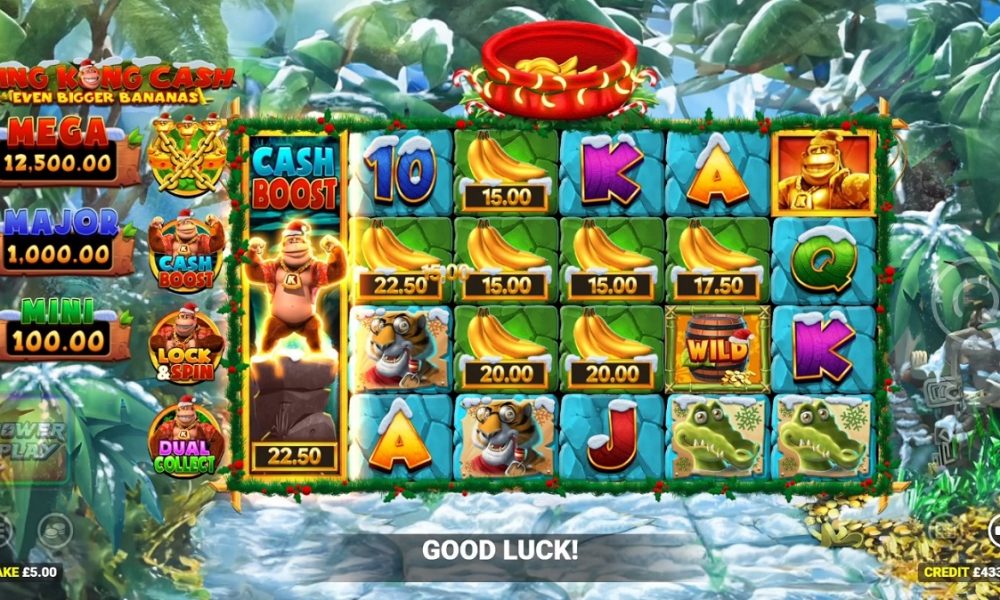 blueprint-gaming-spreads-its-christmas-charm-in-king-kong-cash:-even-bigger-bananas-power-play