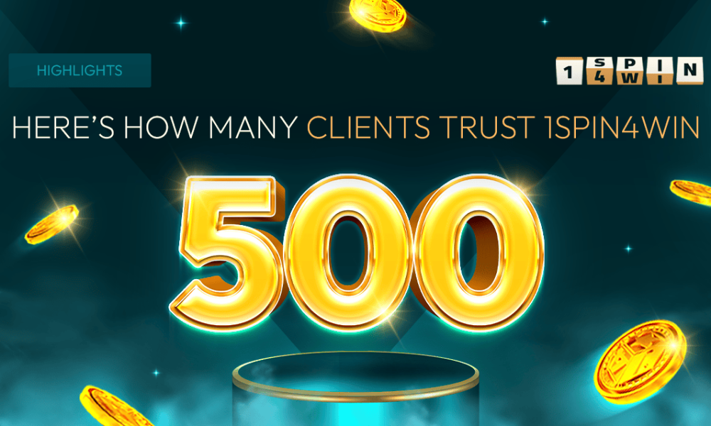 classic-online-slot-provider-1spin4win-reaches-500+-clients