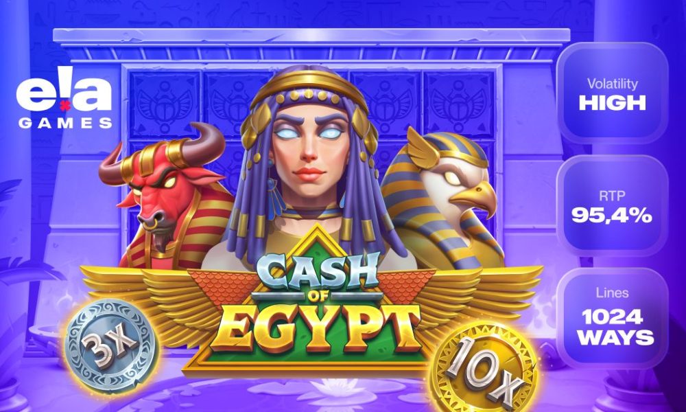 ela-games-unveils-mythical-new-game,-cash-of-egypt