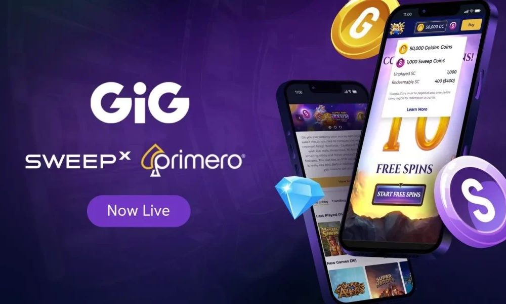 a-new-era-for-social-sweepstakes-casino-technology,-as-gig’s-sweepx-platform-launches-online-for-the-first-time