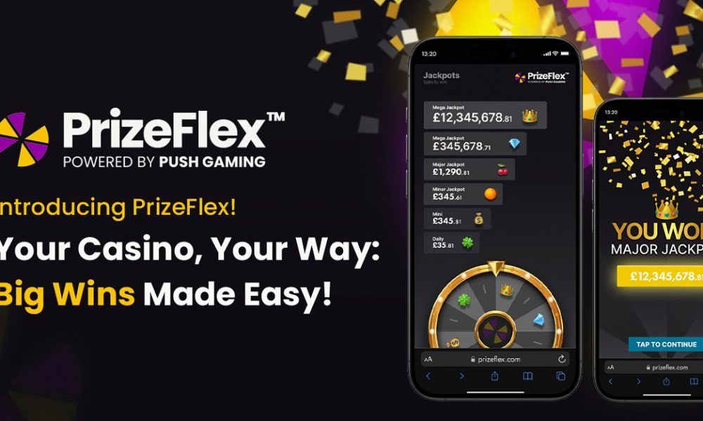 push-gaming-revolutionises-jackpots-with-the-launch-of-prizeflex