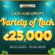 1spin4win-announces-casino-network-promotion-“variety-of-luck”-with-e25k-prize-pool