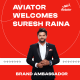hitting-for-six:-spribe-announces-suresh-raina-as-aviator-brand-ambassador