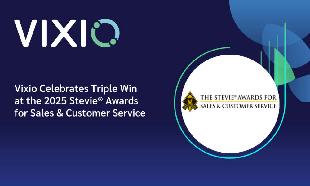 vixio-celebrates-triple-win-at-the-2025-stevie-awards-for-sales-&-customer-service