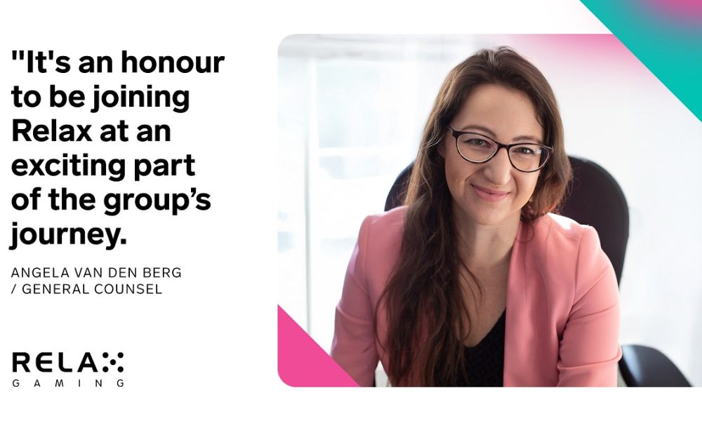 relax-gaming-appoints-angela-van-den-berg-as-general-counsel