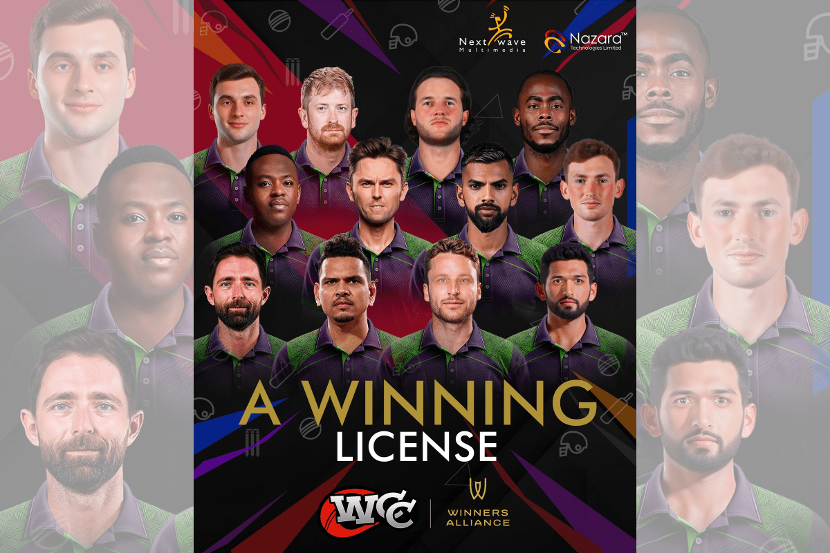 nazara-owned-nextwave-multimedia-partners-with-winners-alliance-to-bring-500+-pro-players-to-the-world-cricket-championship-game-franchise