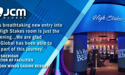 jcm-global-transforms-chinook-winds-casino-resort’s-casino-floor-with-towering-digital-signage-at-high-limit-area