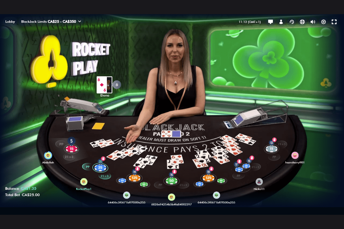 rocketplay-selects-luckystreak-to-reinvent-live-blackjack-offering-with-new-greenscreen-technology