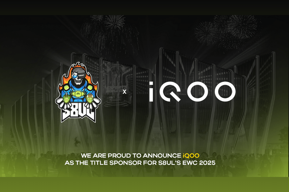iqoo-becomes-official-title-sponsor-for-s8ulâs-historic-esports-world-cup-2025-campaign