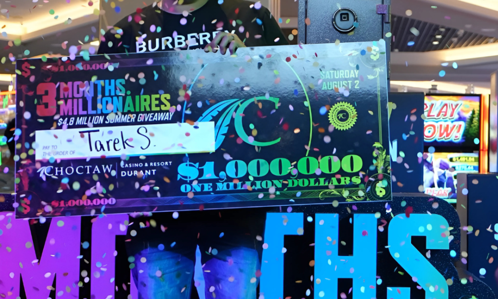 father-of-three-from-the-colony,-texas,-becomes-third-millionaire-of-summer-in-choctaw-casino-&-resort-–-durant’s-“3-months.-3-millionaires”