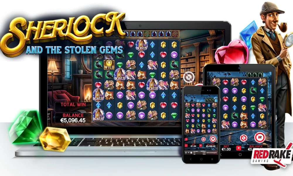 red-rake-gaming-unveils-“sherlock-and-the-stolen-gems,”-a-slot-full-of-mysteries-and-big-wins