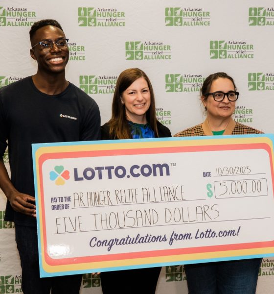 lotto.com-and-arkansas-scholarship-lottery-donate-$5,000-to-fight-hunger