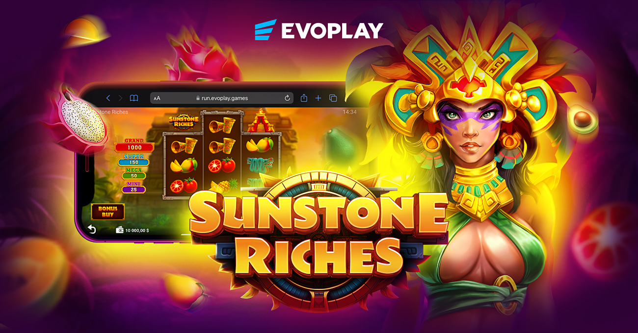 evoplay-unveils-sunstone-riches:-an-aztec-adventure-powered-by-the-sun