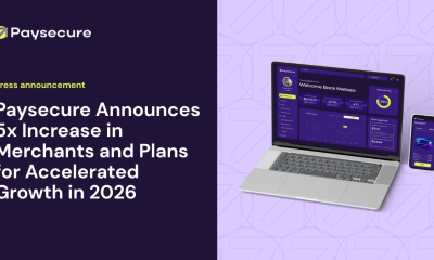 paysecure’s-merchant-base-grows-fivefold;-company-targets-rapid-expansion-in-2026