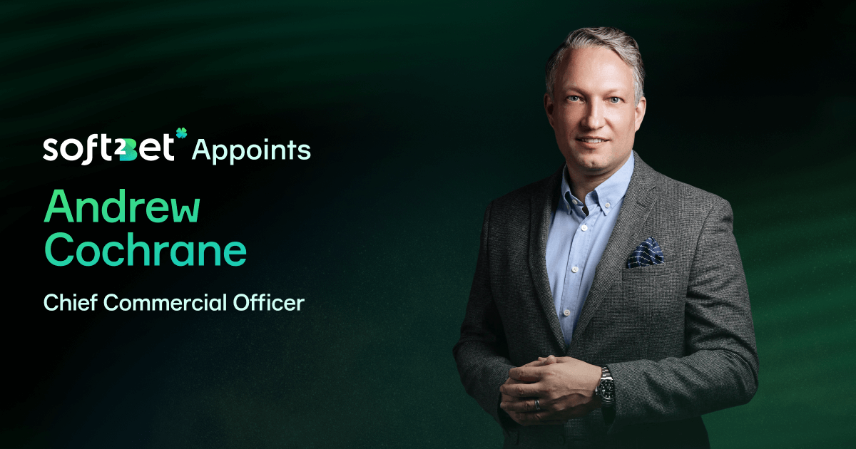 soft2bet-names-andrew-cochrane-chief-commercial-officer-to-spearhead-international-expansion
