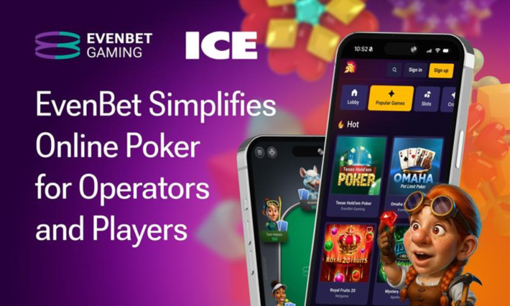 evenbet-gaming-to-unveil-one-click-poker-at-ice-barcelona-2026