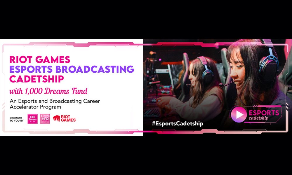 riot-games-and-1000-dreams-fund-expand-talent-pipeline-in-esports-broadcasting,-accepting-two-new-cadets-to-their-specialized-2026-program