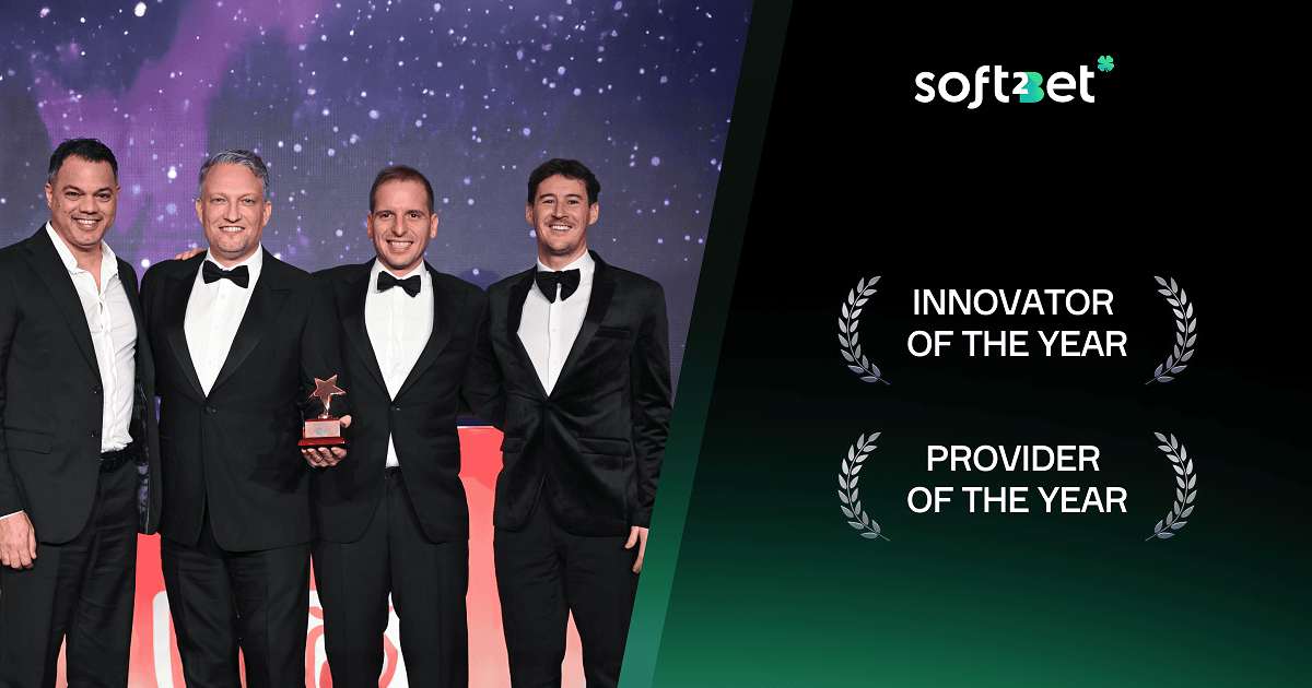 soft2bet-secures-two-top-honors-at-international-gaming-and-global-gaming-events,-ice-barcelona-2026