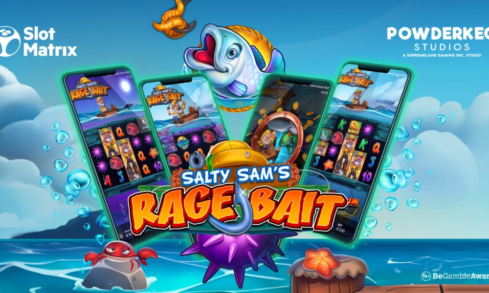 high-voltage-reels:-slotmatrix-debuts-salty-sam’s-rage-bait