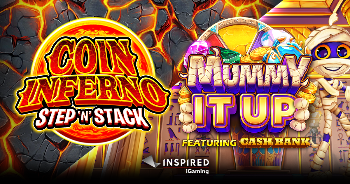 two-new-slots-from-inspired-—-coin-inferno-step-‘n’-stack-and-mummy-it-up