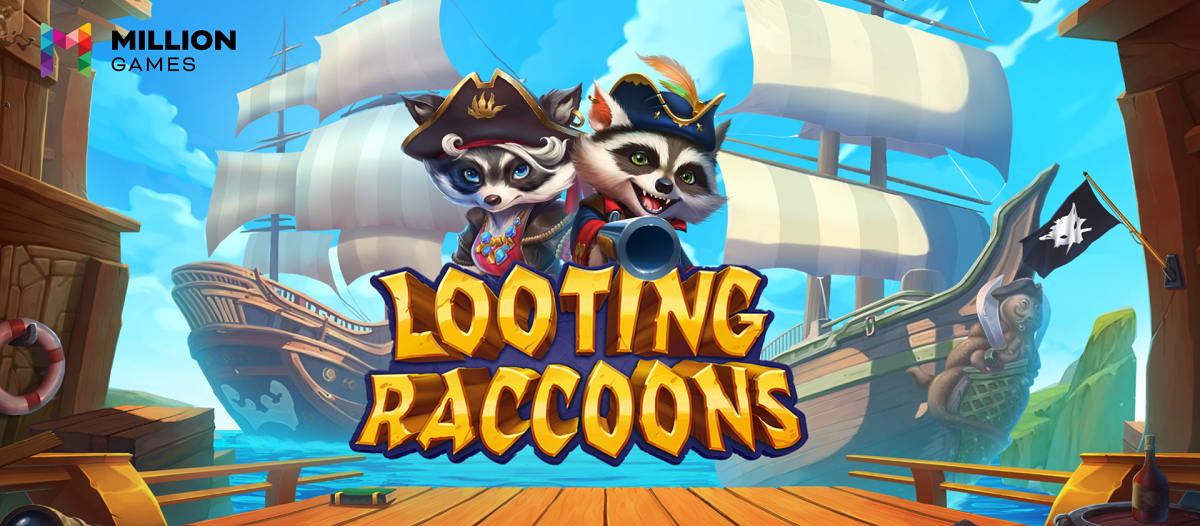 million-games-unveils-looting-raccoons:-a-charming-pirate-slot-packed-with-features