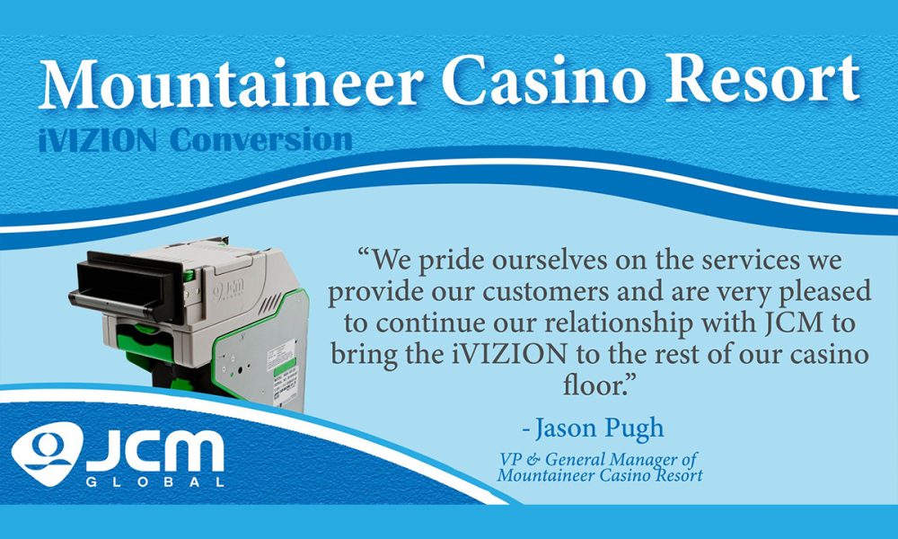 jcm-global-upgrades-casino-floor-at-mountaineer-casino-resort-to-ivizion-bill-validators