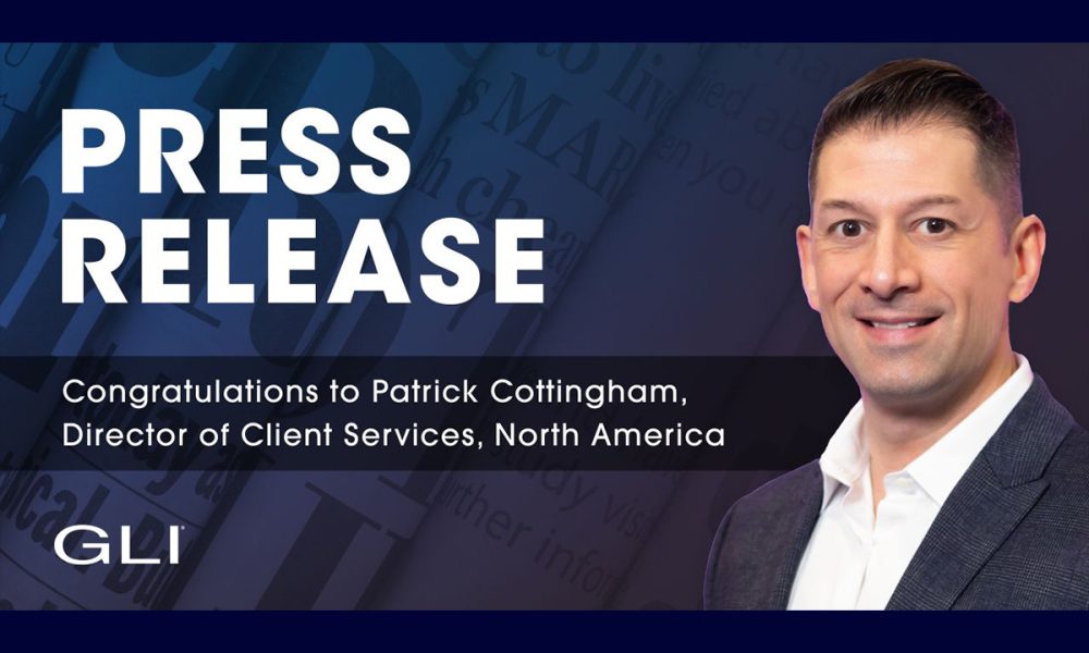 gli-promotes-patrick-cottingham-to-director-of-client-services,-north-america