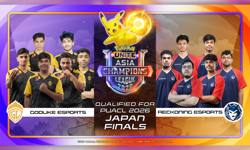 reckoning-esports-and-godlike-esports-to-represent-india-at-the-pokemon-unite-asia-champions-league-2026-in-japan
