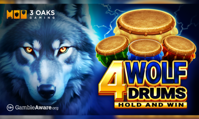 3-oaks-gaming-unleashes-the-power-of-the-wild-with-4-wolf-drums:-hold-and-win