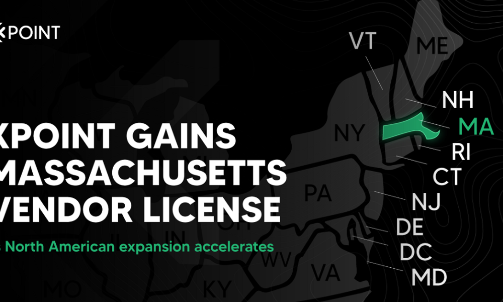 xpoint-gains-massachusetts-vendor-license-as-north-american-expansion-accelerates