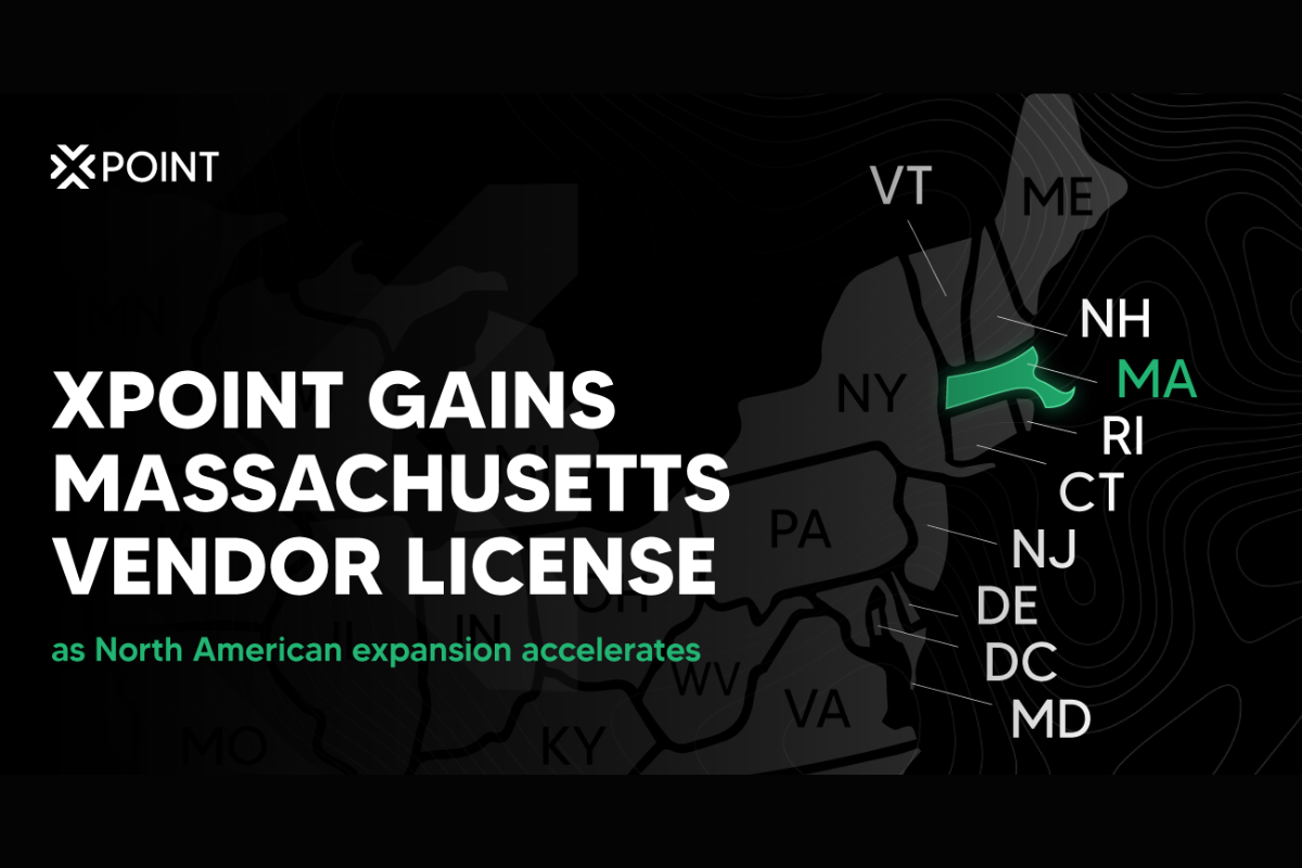 xpoint-gains-massachusetts-vendor-license-as-north-american-expansion-accelerates