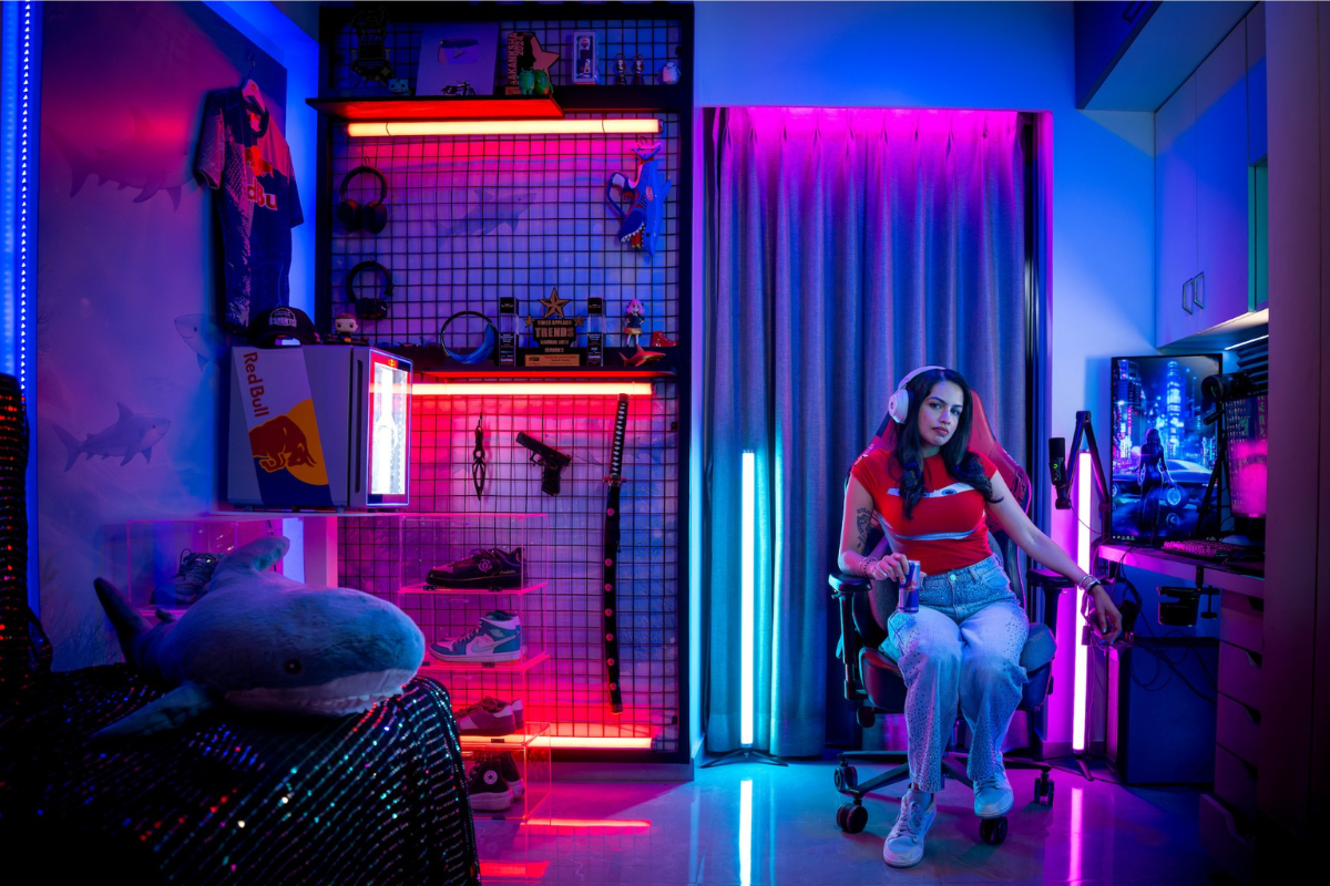 godlike-esports’-gaming-creator-sharkshe-unveils-upgraded-gaming-room-powered-by-red-bull
