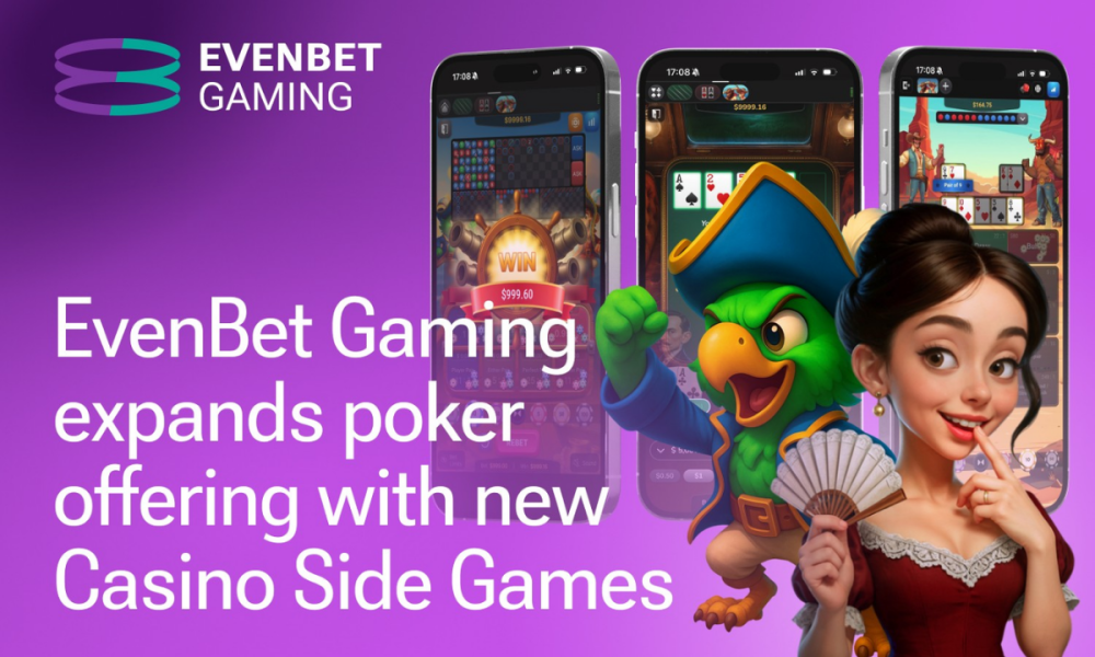 evenbet-gaming-expands-poker-offering-with-new-side-games-designed-to-drive-additional-operator-growth