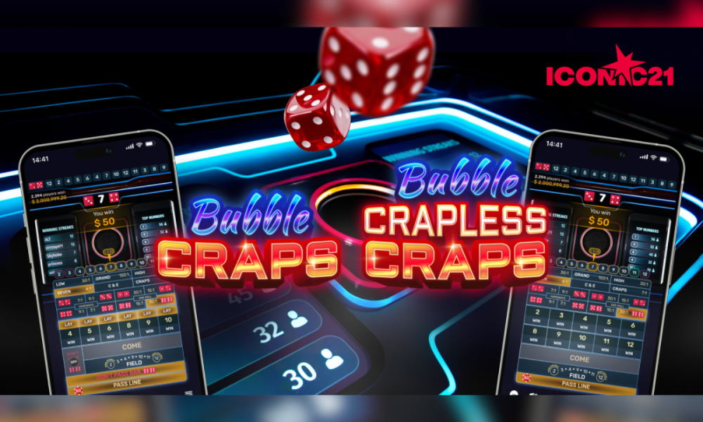 iconic21-unleashes-industry-first-“power-combo”:-bubble-craps-and-bubble-crapless-craps