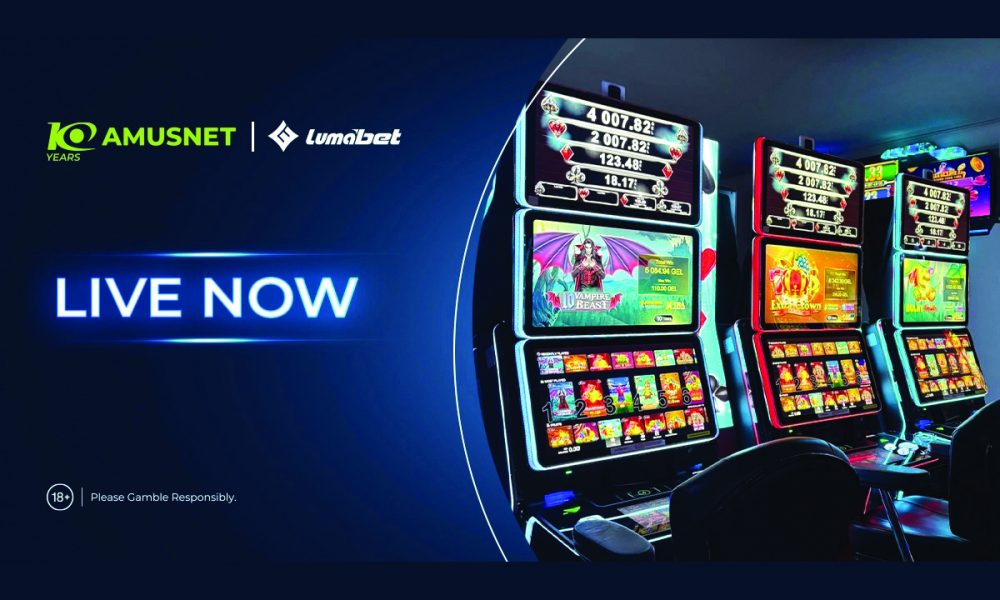 lumabet-tbilisi-enhances-its-gaming-floor-with-amusnet-type-s-27-cabinets