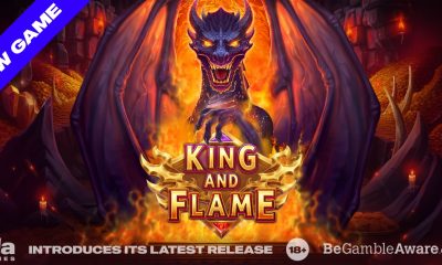 ela-games-launches-king-and-flame-slot-with-hold-and-win-coins-and-bonus-wheel