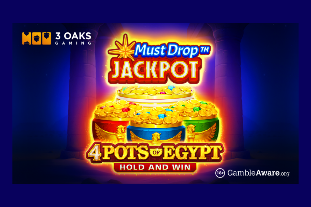 3-oaks-gaming-adds-must-drop-jackpot-mechanic-to-4-pots-of-egypt-slot